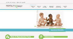 Desktop Screenshot of fertilityfirstkentucky.com
